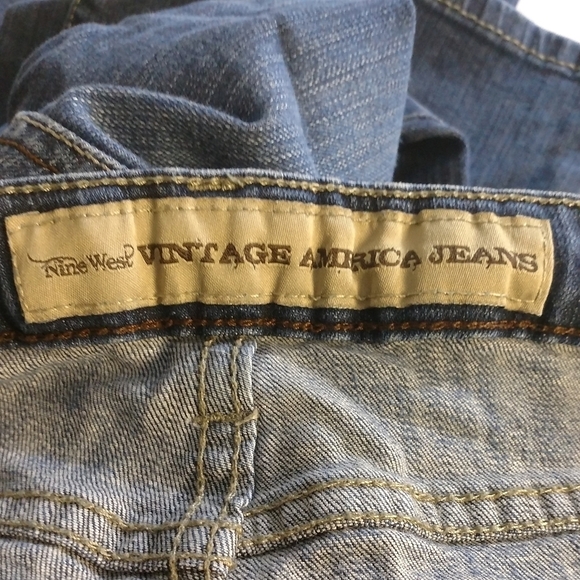 Nine West Women's Blue Boot Cut Jeans - Picture 4 of 5